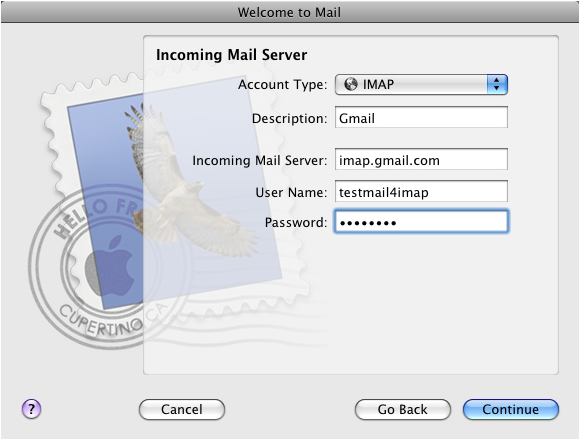 mac use mail for gmail